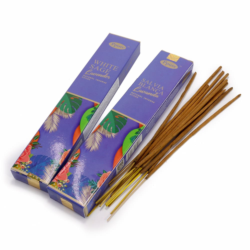 Благовония Ppure, White Sage / Lavender (Белый Шалфей / Лаванда)